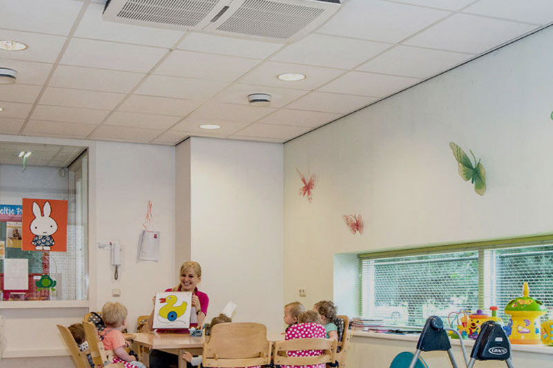 Luftreiniger in Großküchen